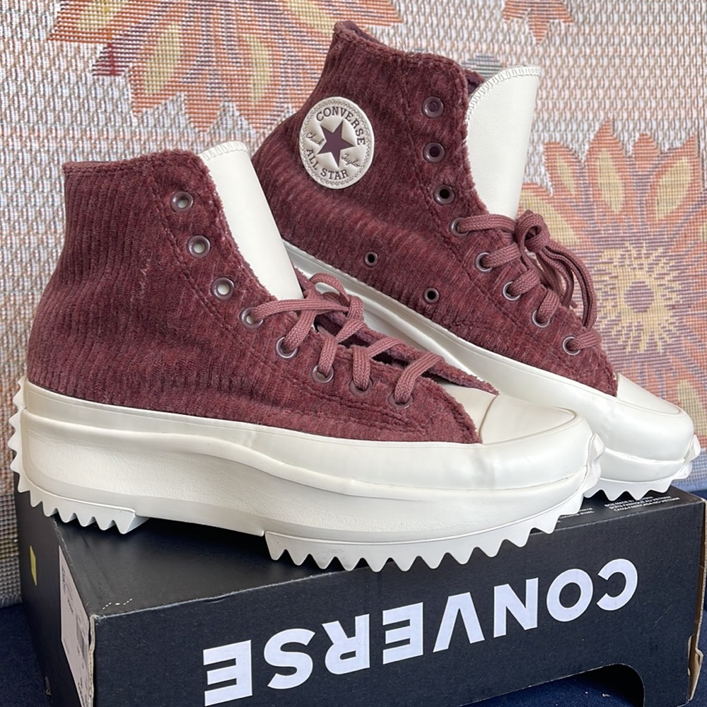 Converse WMNS A03252C
RUN STAR HIKE HI
DARK WINE/SADDLE/EGRET
Platforms - Picture 6 of 16